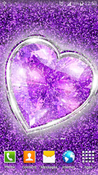 Image 1 for Glitter Heart Live Wallpa…