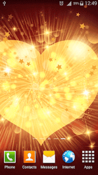 Image 2 for Glitter Heart Live Wallpa…