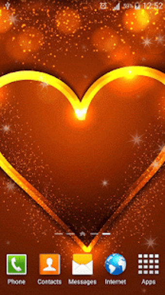 Image 0 for Glitter Heart Live Wallpa…