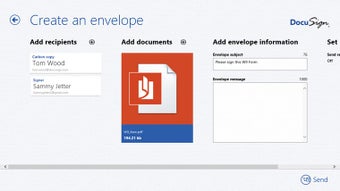 Image 1 for DocuSign for Windows 8