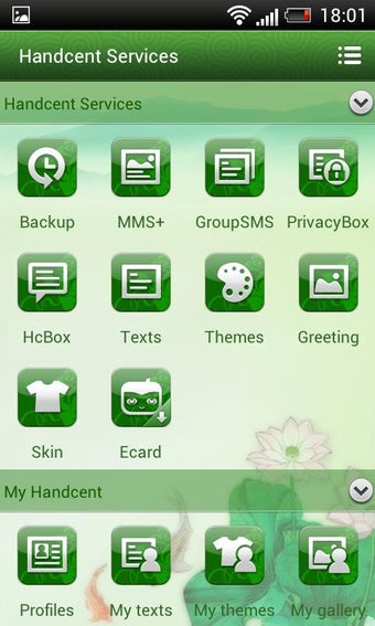 Imagen 2 para Handcent 5 Skin Chinese F…