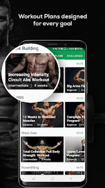 Imagen 1 para Fitvate - Gym Workout Tra…