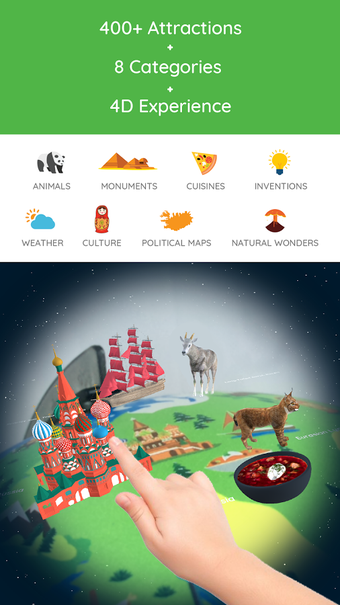 Imagen 3 para Orboot: AR Globe by PlayS…