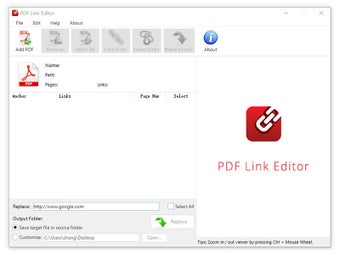 Image 0 for PDF Link Editor