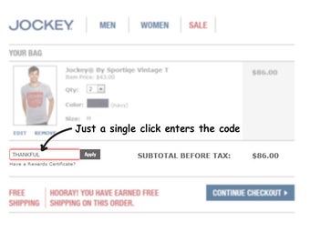 Image 2 for Coupons at Checkout for I…