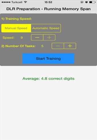 Image 0 for DLR - Running Memory Span…