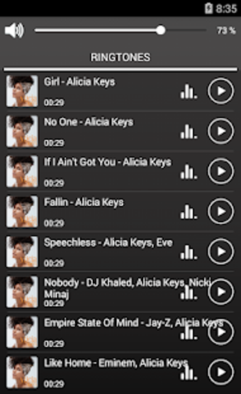 Image 2 for Alicia Keys Ringtones