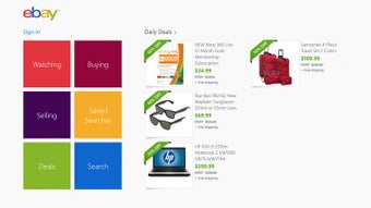 Imagen 1 para eBay for Windows 8