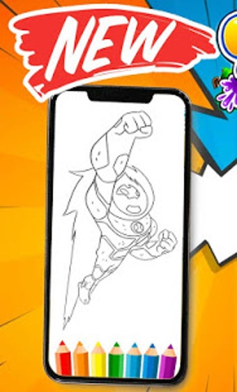 Image 0 for Ben coloring 10 ultimate …