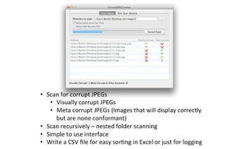 Image 0 for Corrupt JPEG Checker