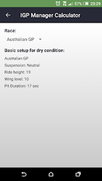 Image 1 for IGP Manager Calculator