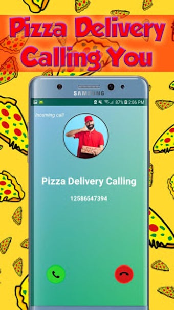 Imagen 1 para Pizza Delivery Calling Yo…