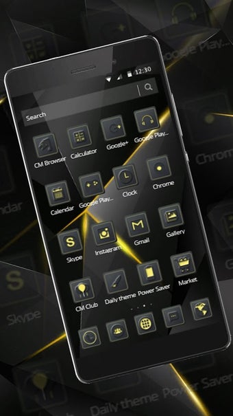 Imagen 1 para Black Luxury Theme for Hu…