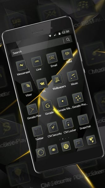 Imagen 0 para Black Luxury Theme for Hu…