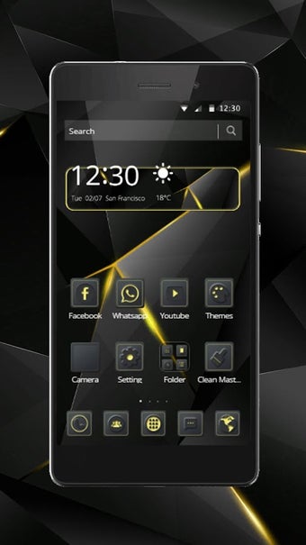 Imagen 1 para Black Luxury Theme for Hu…