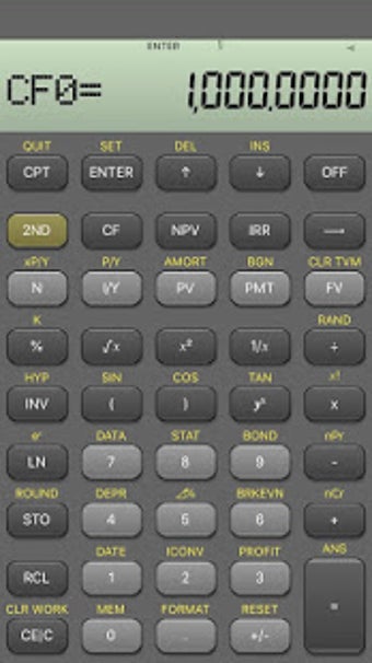 Image 1 for BA Financial Calculator
