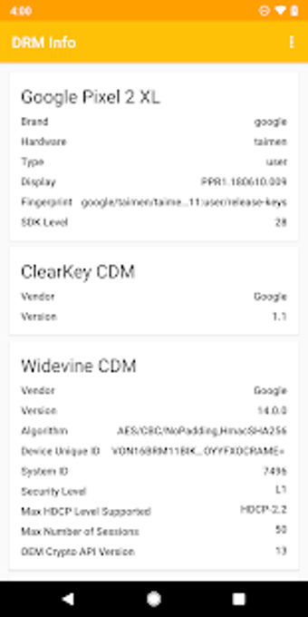 Image 2 for DRM Info