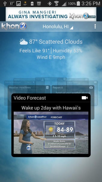 Image 1 for KHON2 WX
