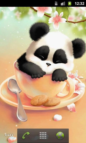 Image 1 for Sleepy Panda Wallpaper