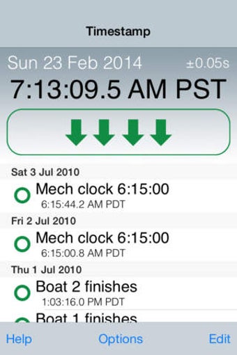 Image 0 for Emerald Timestamp