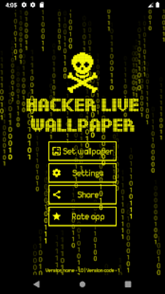 Imagen 2 para Hacker Live Wallpaper Mat…