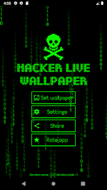 Imagen 3 para Hacker Live Wallpaper Mat…