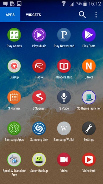 Image 1 for M9 Launcher and Theme