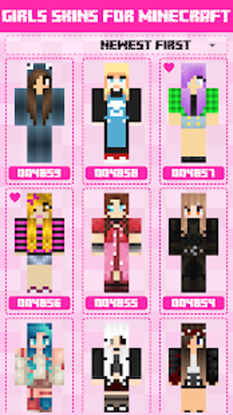 Image 1 for Girls Skins for Minecraft…