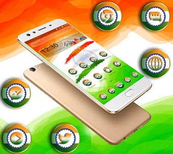 Imagen 1 para Indian Flag Theme