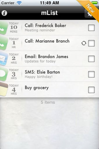 Image 0 for mList (To-do List / Task …