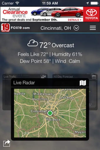 Image 0 for FOX19 First Alert Weather
