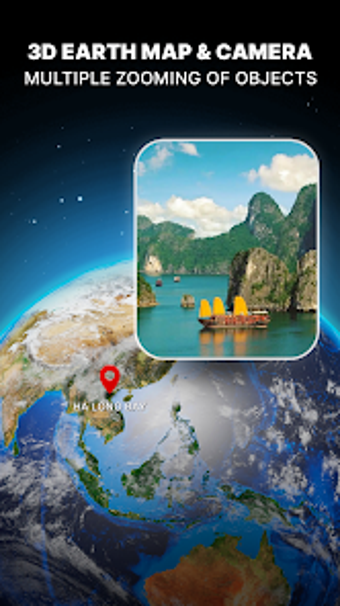 Image 0 for Earth Map Zoom  3D Satell…