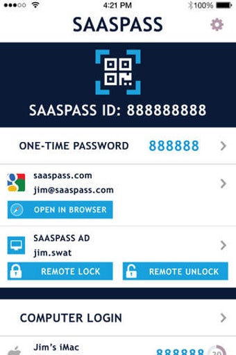 Image 0 for SAASPASS Authenticator Mu…