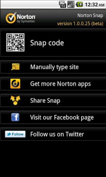 Image 1 for Norton Snap QR Code Reade…
