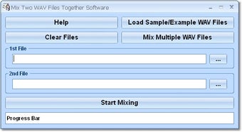 Image 0 for Mix Two WAV Files Togethe…