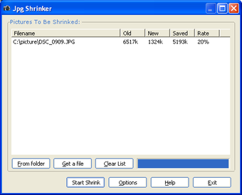 Image 0 for JpgShrinker
