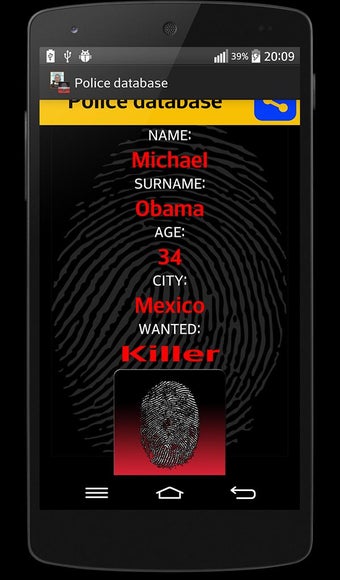 Image 1 for Police database