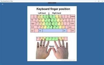 Imagen 1 para Easy Typing Practice in 3…