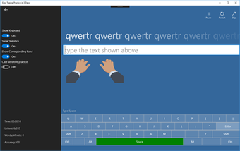 Imagen 0 para Easy Typing Practice in 3…