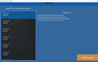 Imagen 2 para Easy Typing Practice in 3…