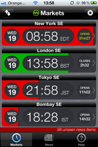Imagen 2 para Trader Clock : Market Hou…