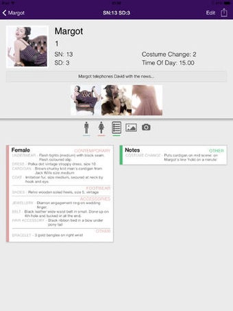 Image 0 for Costume Continuity Pro