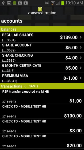 Image 0 for Vons Credit Union for Mob…
