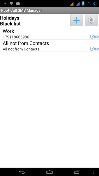 Image 0 for Root Call SMS Manager