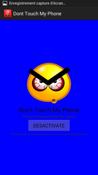 Imagen 0 para Don't touch my phone