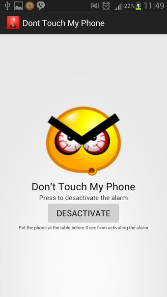 Imagen 2 para Don't touch my phone
