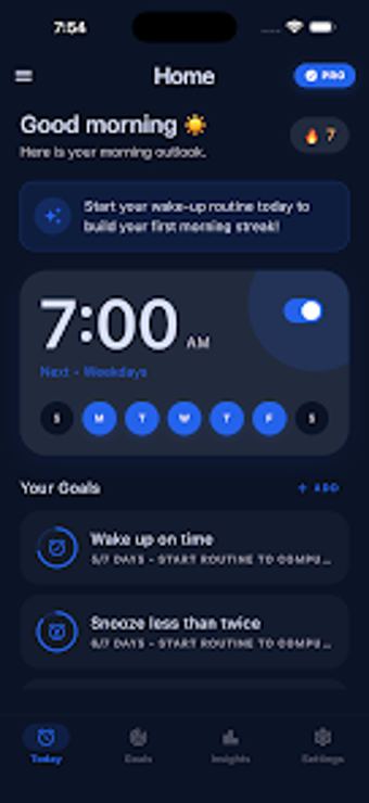 Image 0 for Rise: Goal-Based Alarm Cl…