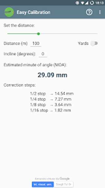 Image 1 for MOA Calculator (Easy Rifl…