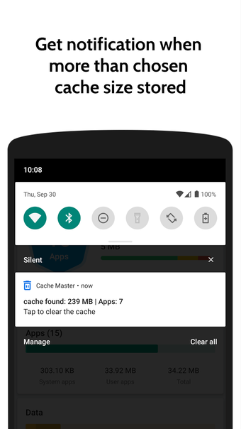 Image 0 for Zero Cleaner: clear cache