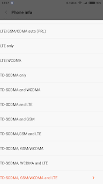 Image 0 for 4G LTE Mode Switch